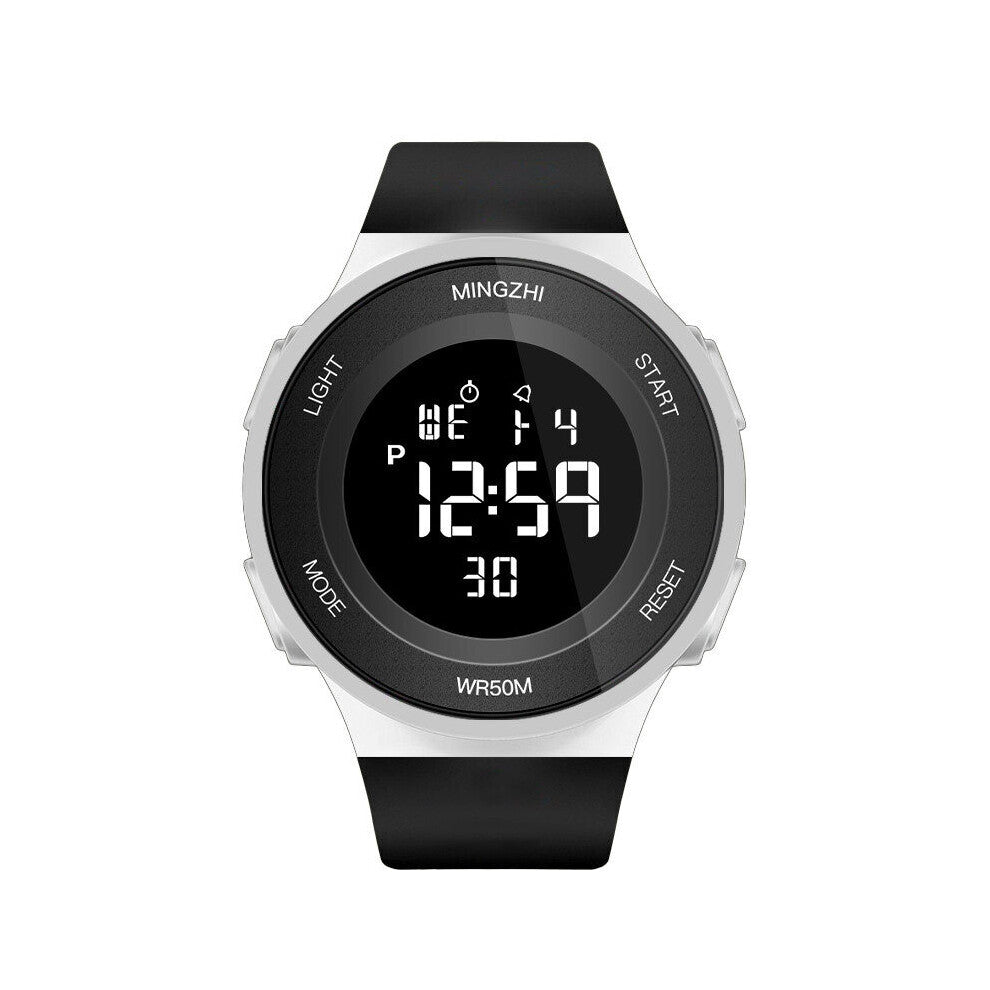 Outdoor running noctilucent electronic watches multifunctional primary and secondary school students watch male children