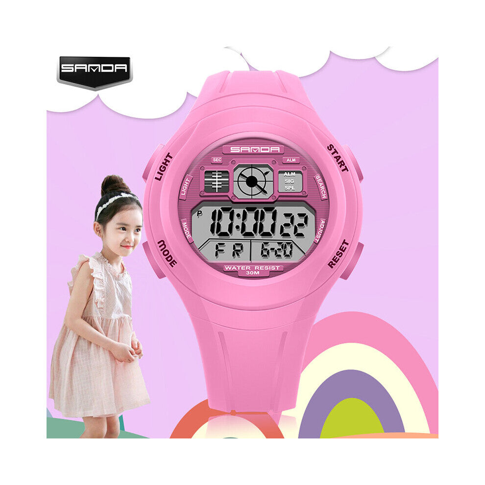 Military Kids Sport Watches 30M Waterproof Electronic Wristwatch Stop Watch Clock Children Digital Watch For Boys Girls