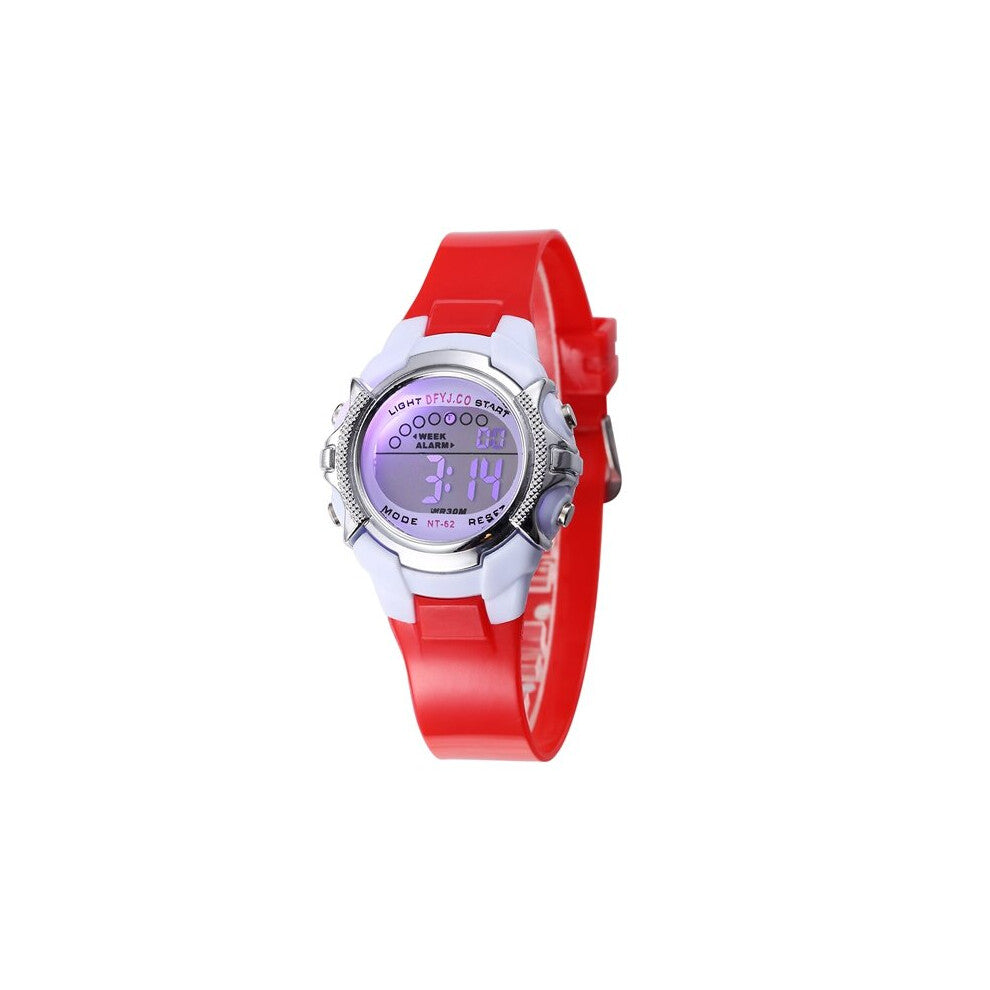 Girl Watch Kids Boy Children Watch LED Digital Wrist Sports Watches LED Pink Strap Watch Students Clock Silicone Relogio