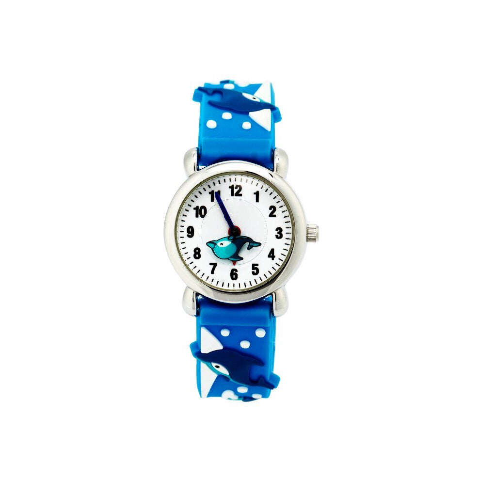 Children's Ocean Fish WristWatches Students Sports Watches Birthday Gift For Kids Girls And Boys Colourful