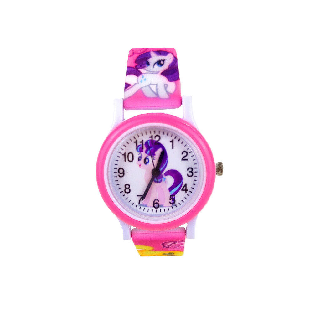 Kids Watch 3D Cartoon Dog Fire Truck Toy Watches Boy Children's Gift Clock Pony Kitten Watch for Girl Kindergarten Prizes