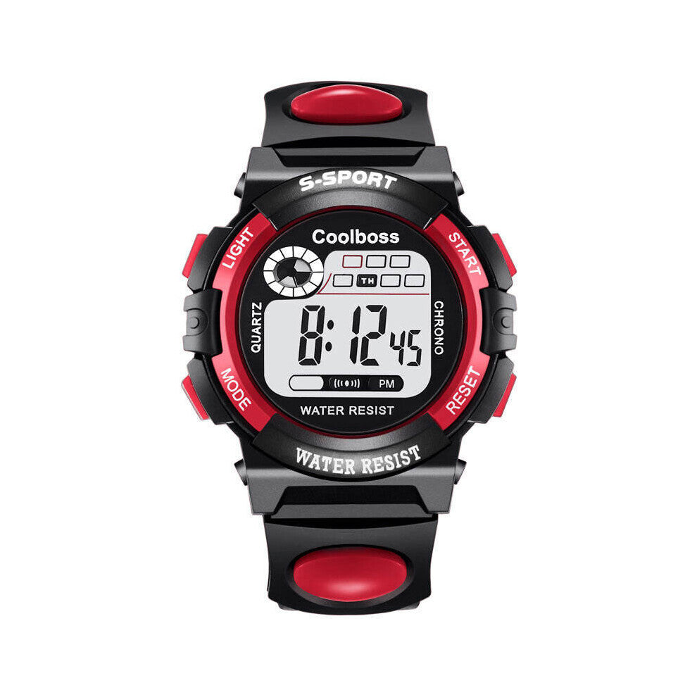 Sport Student Children Watch Kids Watches Boys 4X Clock Child LED Digital Wristwatch Electronic Wrist Watch for Boy Girl Gift