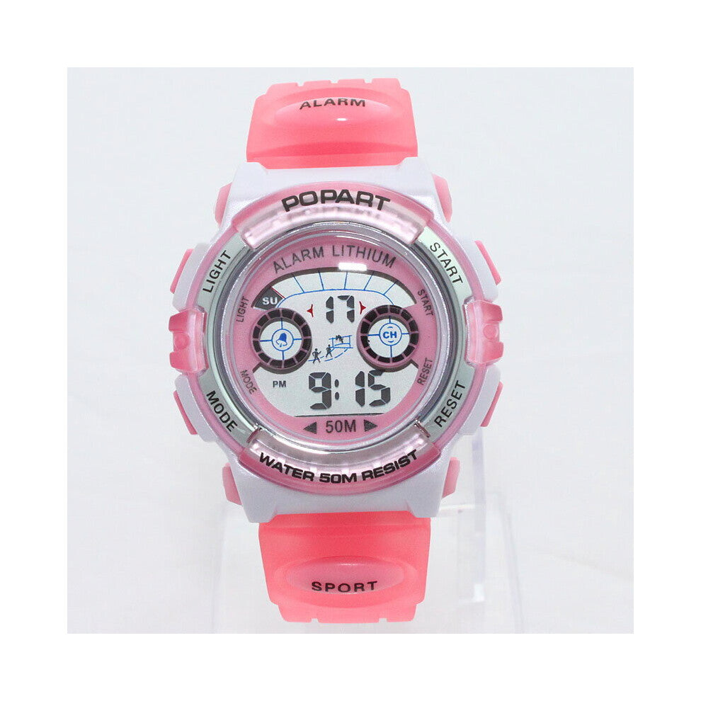 Boy Girls Sports Watches Waterproof Outdoor Fun Multifunction Digital Watch Swimming Running LED Wristwatch Montre Homme