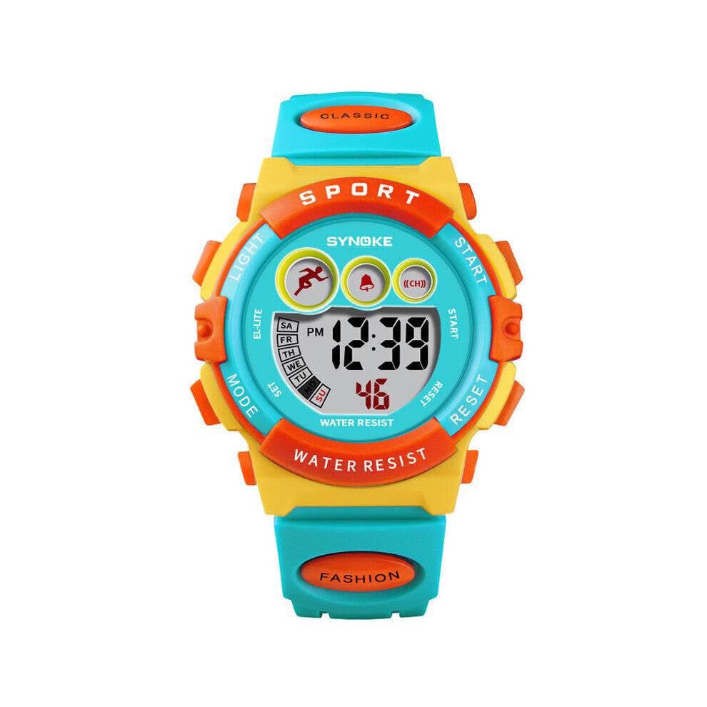 SYNOKE Military Sports Watch LED Men Waterproof Clock Male Women's Digital Watches Multifunction Girl Boy Relojes Wristwatch
