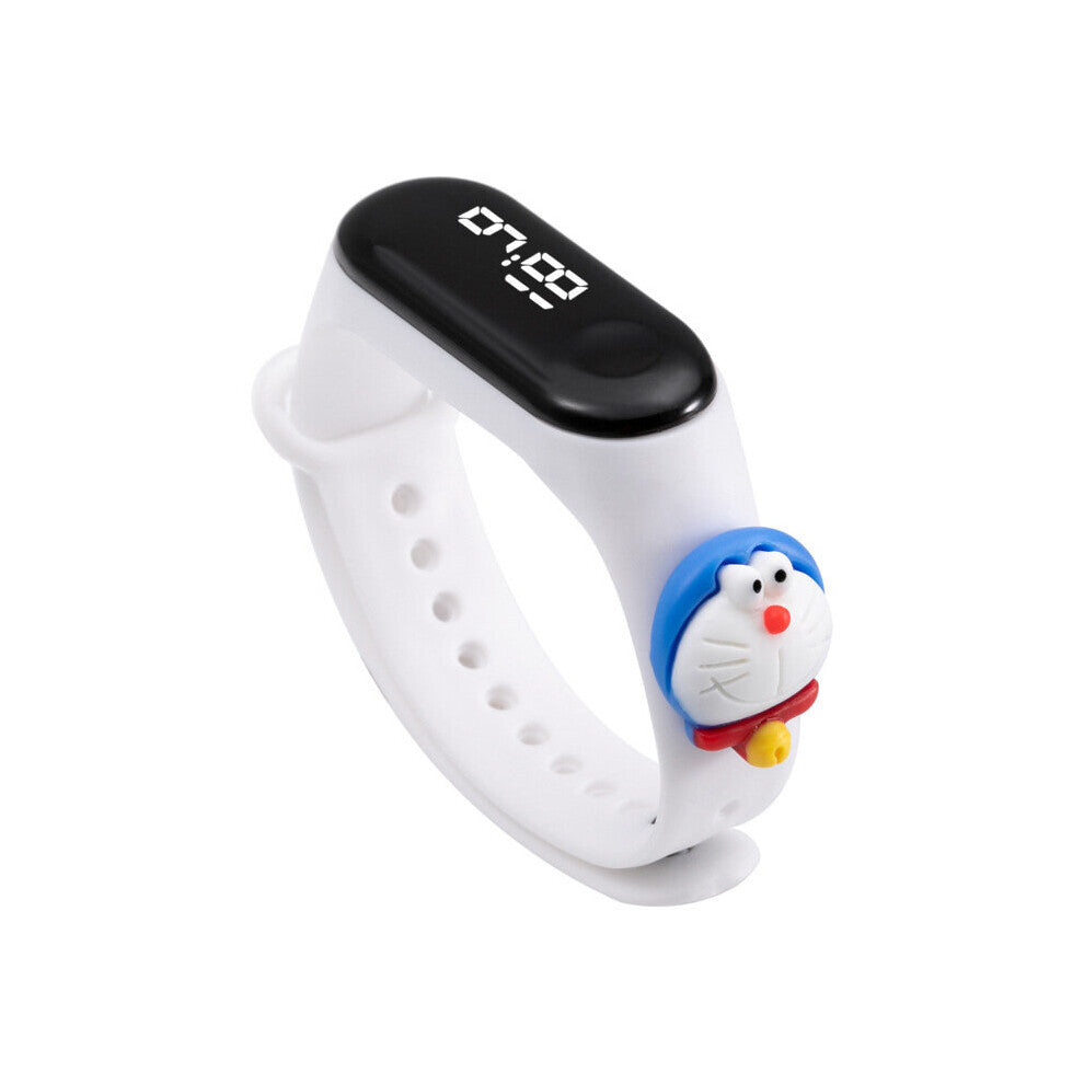 Silicone LED Display Electronic Watch 23 Styles Cartoon Dolls Student Kids Watches 50m Waterproof Bracelet Children's Wristwatch
