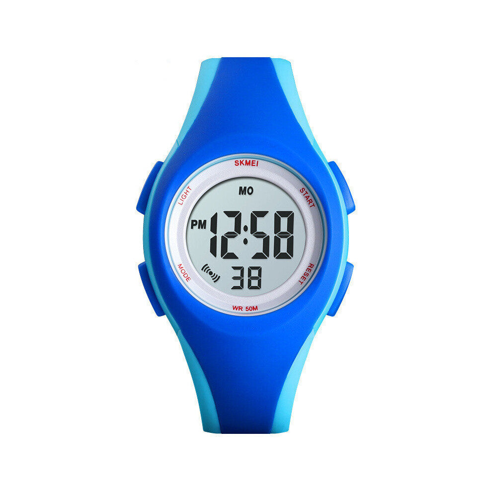 Children LCD Electronic Digital Watch Sport Watches Stop Watch Luminous Waterproof Kids Wristwatches For Boys Girls