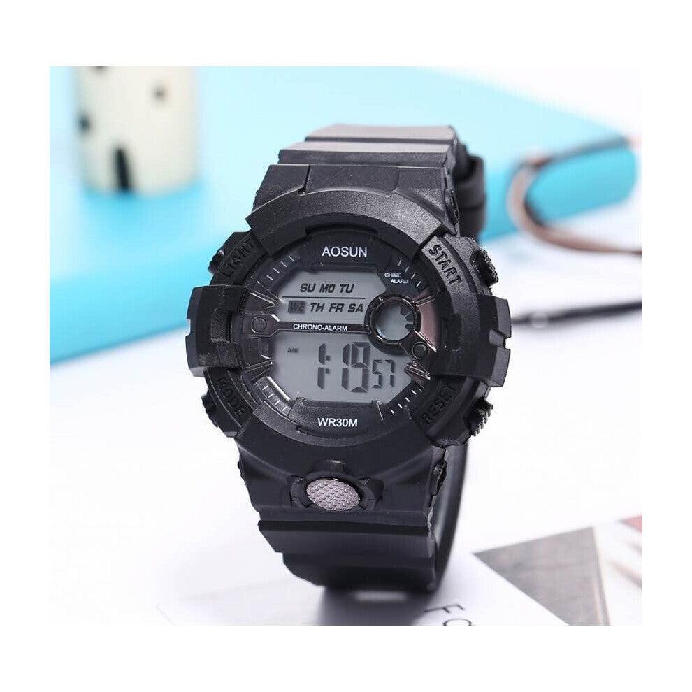 Kids Waterproof Sport Watches Multi-function Lights Children's Watches LED Digital Luminous Student Watch Electronic
