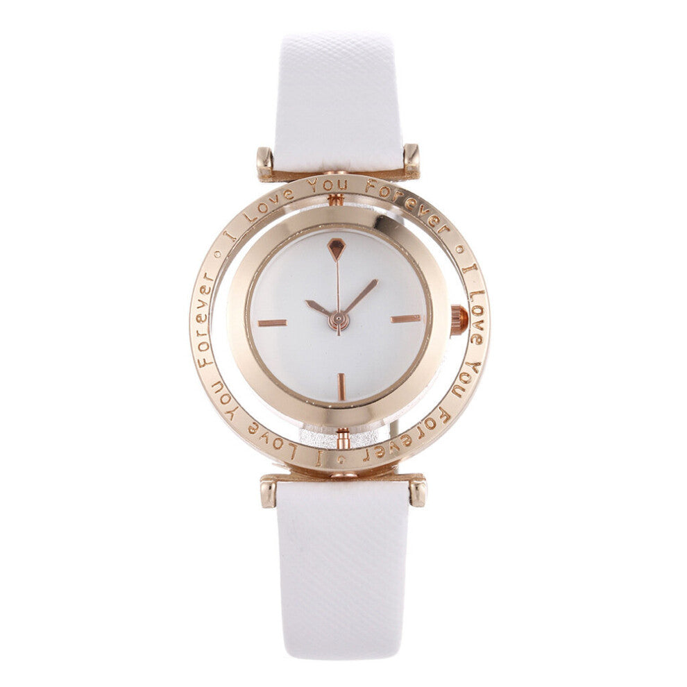 casual ladies small dial watch ring matching belt ladies watch ladies watch