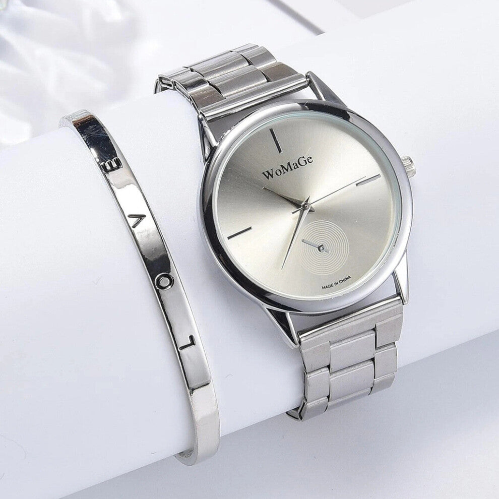 Ladies Business Dress Quartz Watch Female Wristwatches Women Watches with Bracelet Steel Band Montre