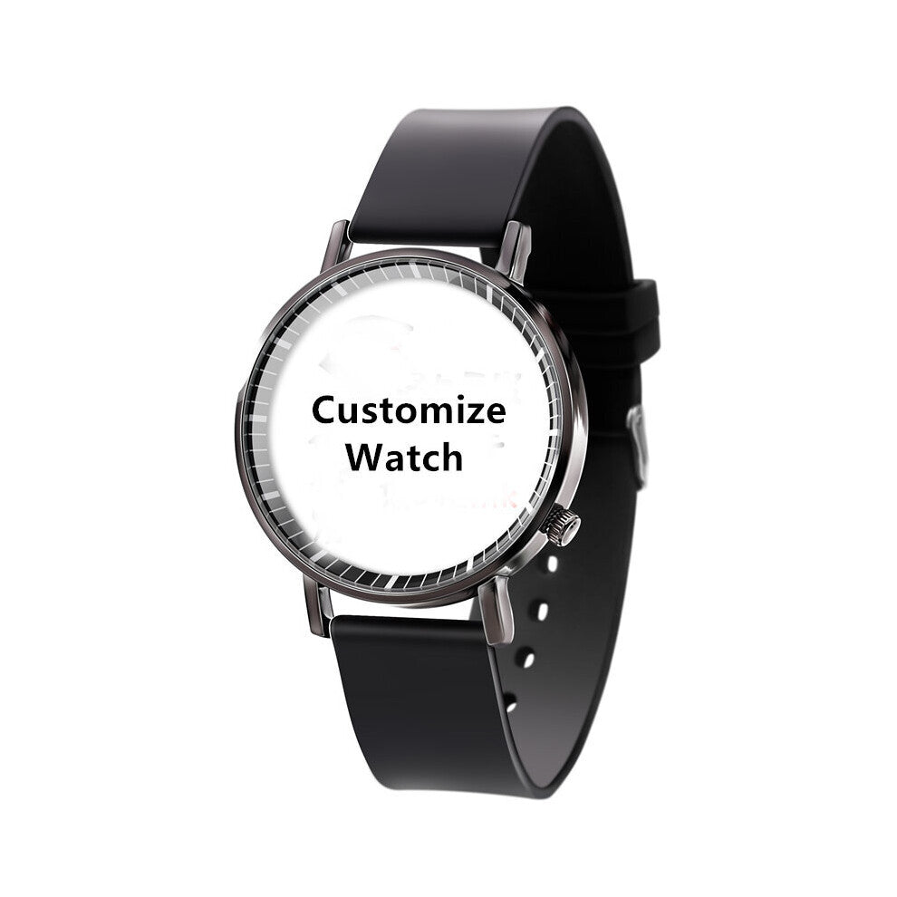 Arrival Anime Cartoon Customize Watch For Women Men Watch Watches Quartz Wristwatch Female Clock For Brithday