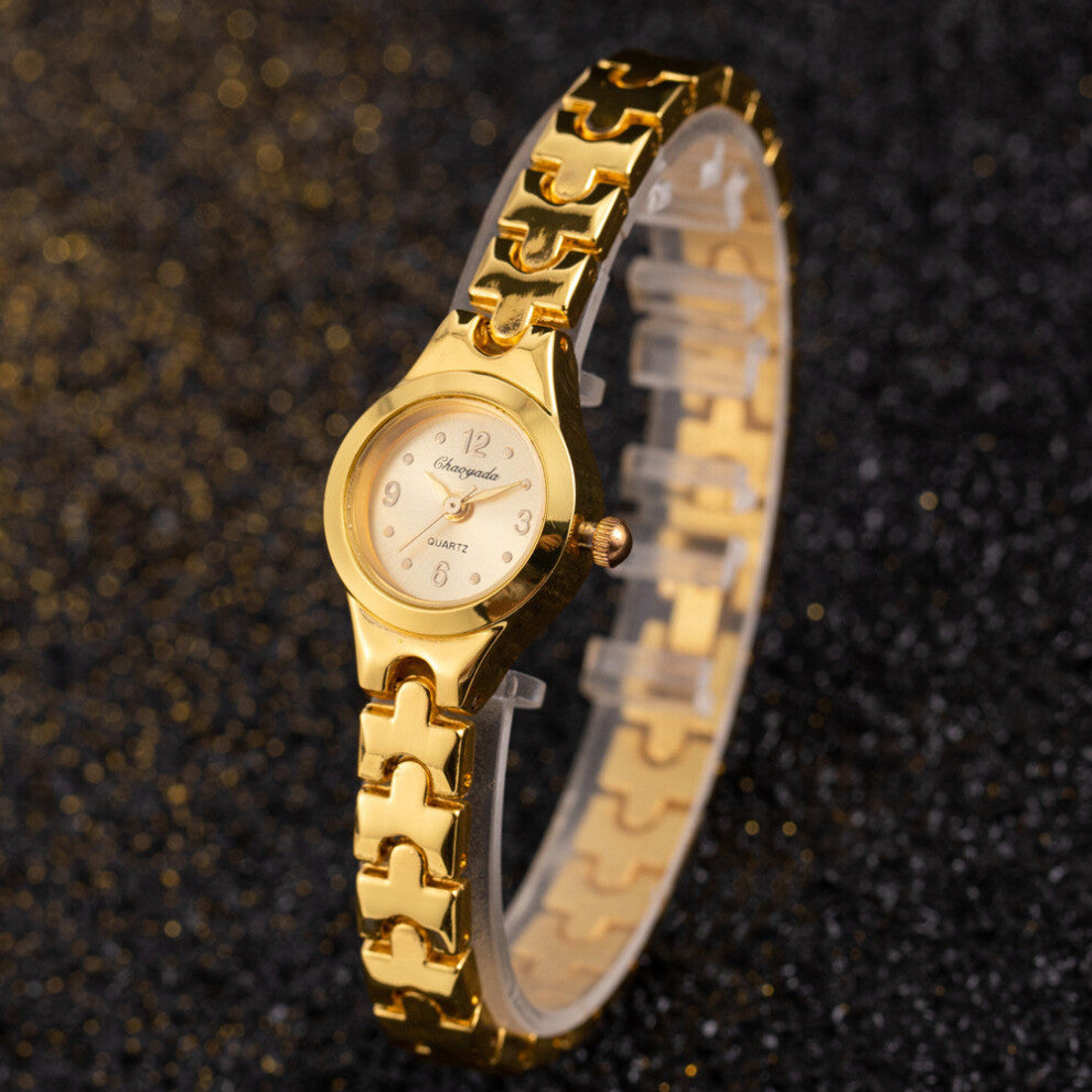 Relojes Plated Women Bracelet Wristwatch Girl Quartz Analog watch Hour Hot Selling High Watches