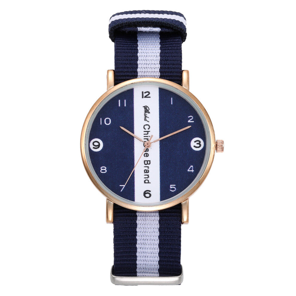 Women Watches Sports Canvas Strap Style Ladies Casual Student Girl Quartz Watch Relogio Wrist
