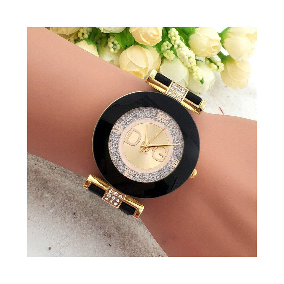 Ladies Watch Silicone Diamond Letter Waterproof Digital Quartz Wrist Watches For Women Montre Femme