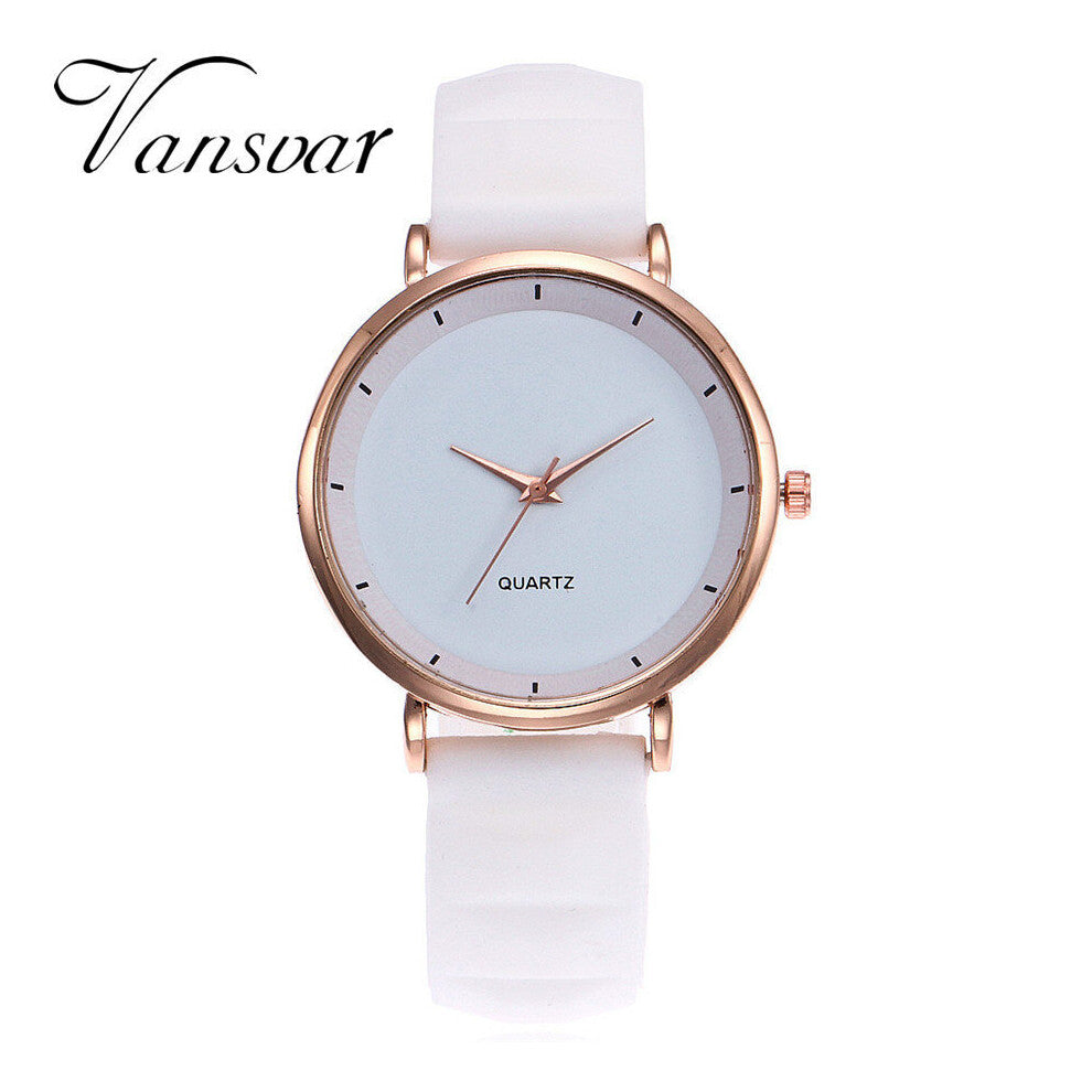 Jelly Silicone Women Watches Casual Ladies Quartz Clock Wristwatches Clock Montre Femme