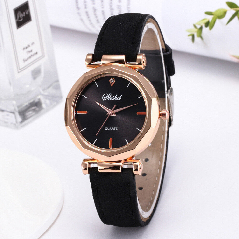 Ladies Business Watch Multi-colored Watches Women Leather Casual Watch Analog Quartz Crystal Wristwatch Relogio Masculino