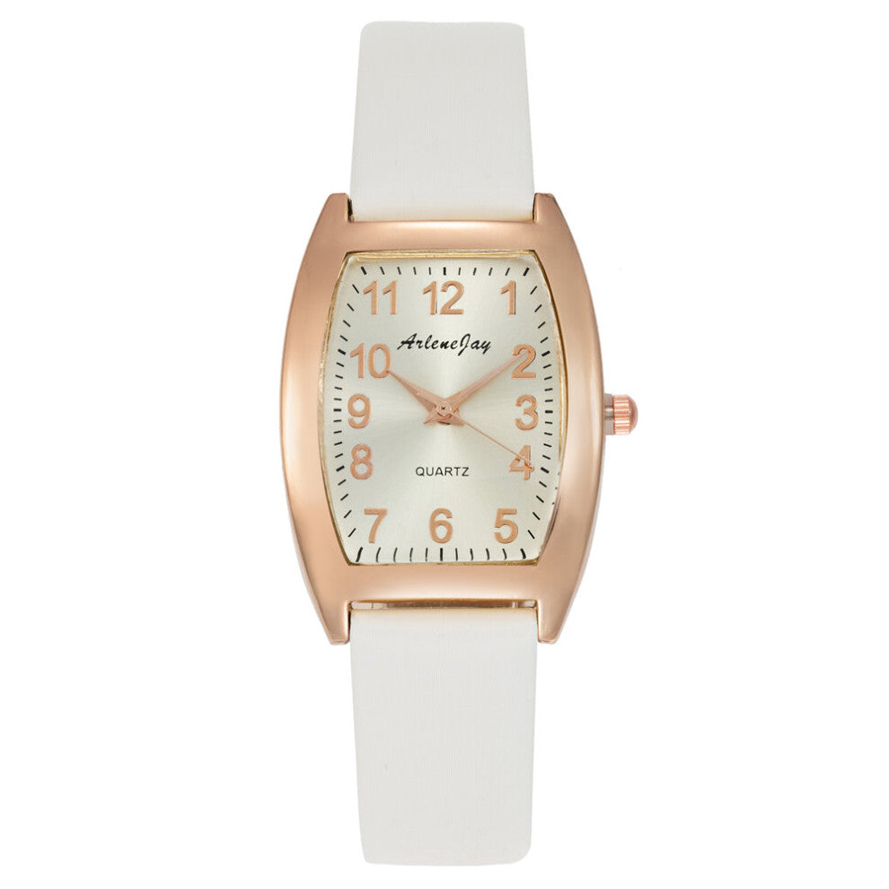 Rectangle Women Watches Qualities Leather Ladies Dress Wristwatches Quartz Student Girls Quartz Watch ?????
