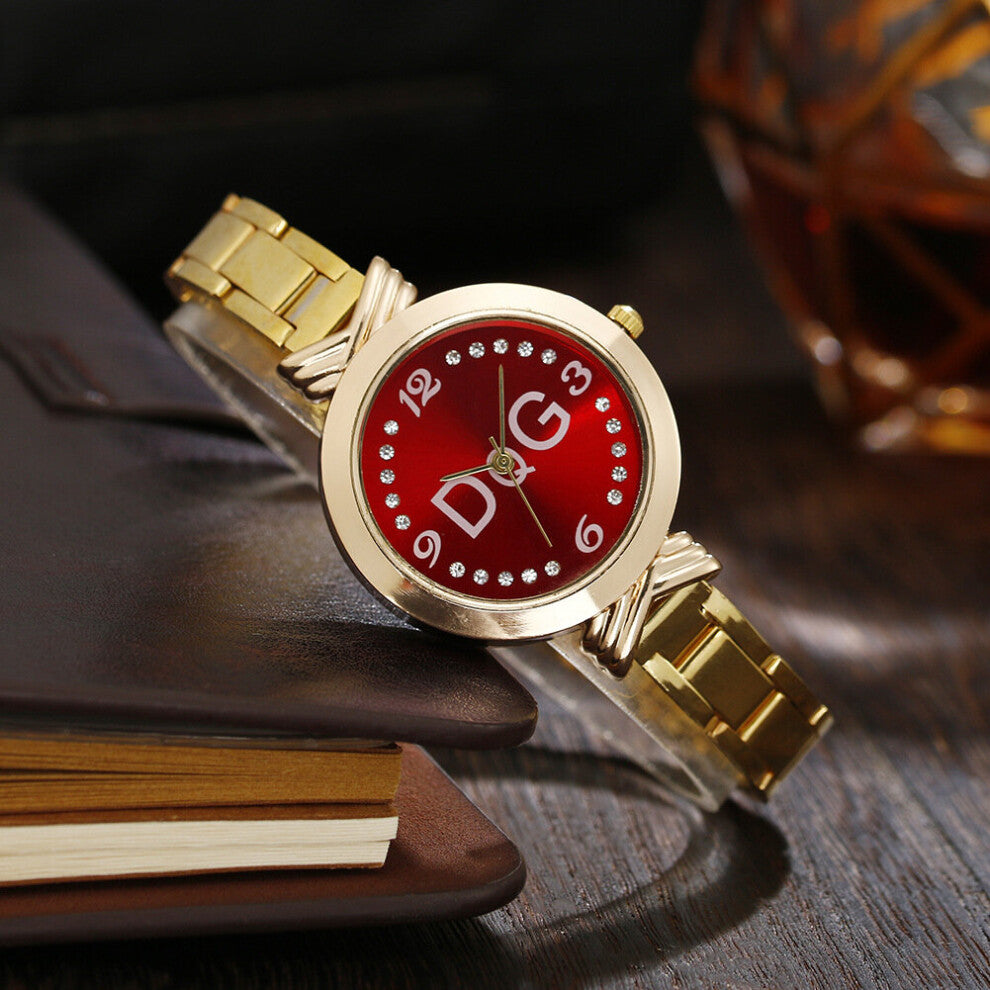 Watch For Women Waterproof Stainless Steel Diamond Digital Ladies Quartz Wrist Watches Relogio