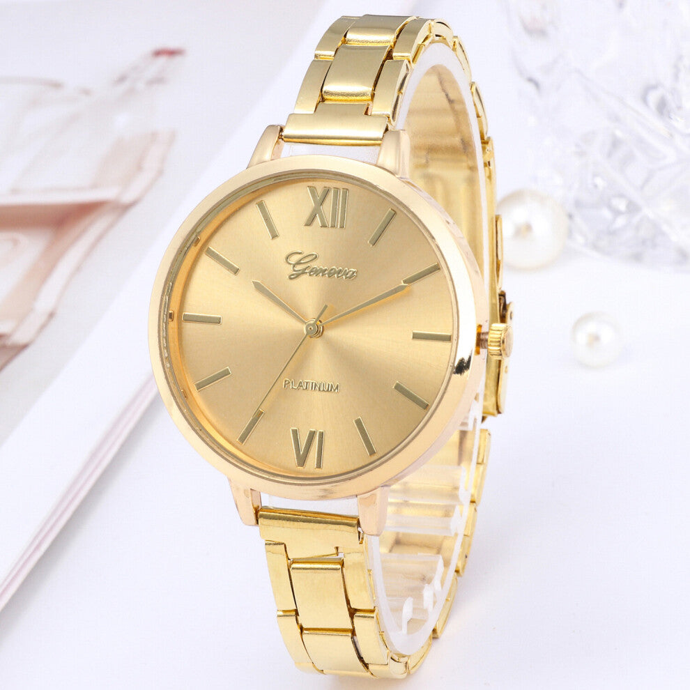 Women's Watches Ladies Stainless Steel Wrist Watch Female Clock Analog Quartz Round WristWatches Relogio Feminino