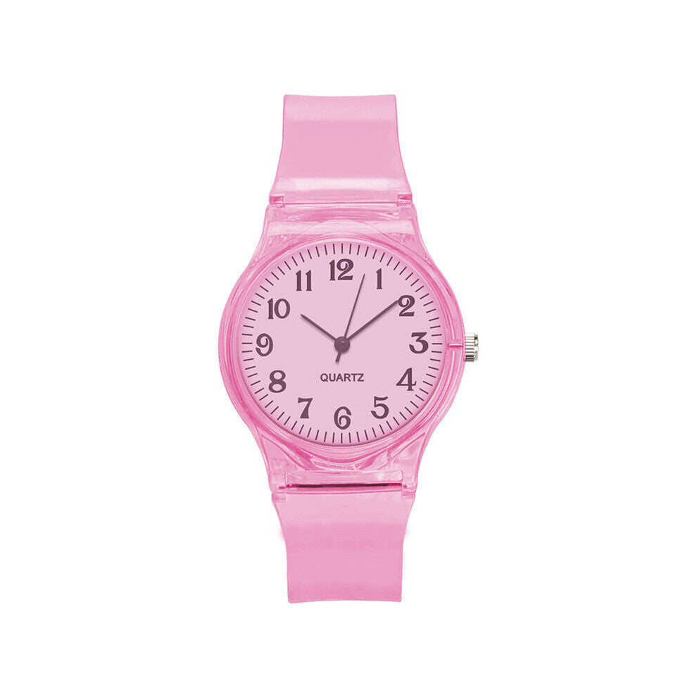 Transparent Watches for Women Casual Round Digital Sport Watch Clock Luminous Wristwatch Jelly watch Relogio Feminino