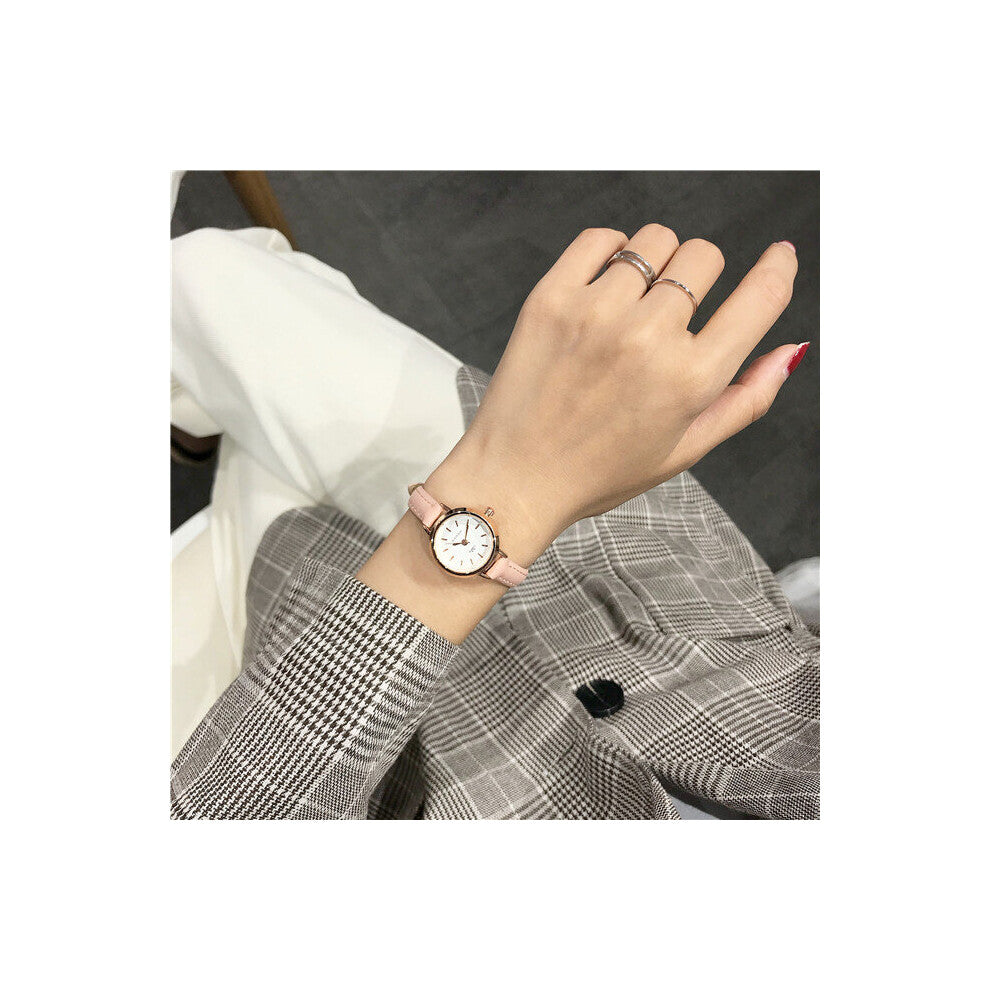 Vintage Women Watches Small Ladies Wristwatches Qualities Female Quartz Watch Women Leather Clock
