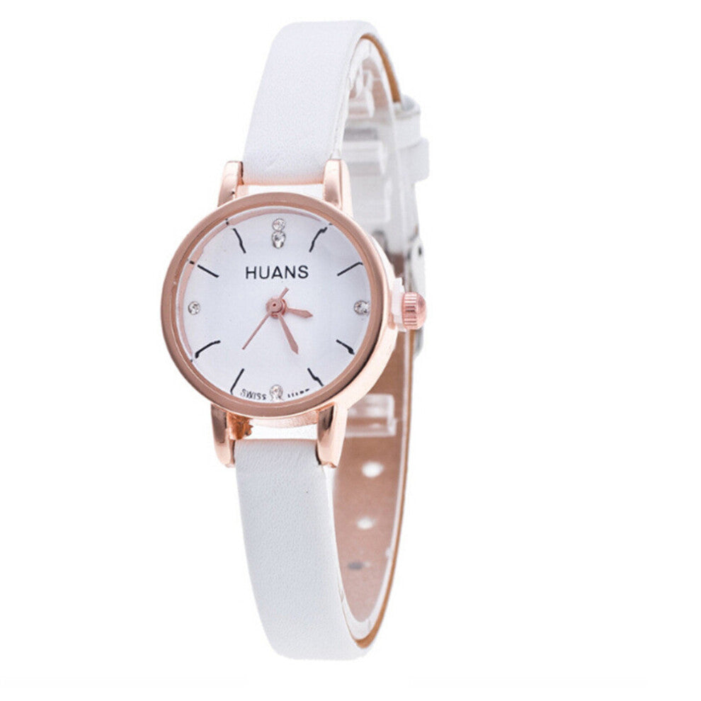 Watches For Women Leather Minimalist Woman Fine Strap Watch Travel Souvenir Birthday Montre Femme Rel?gio Feminino