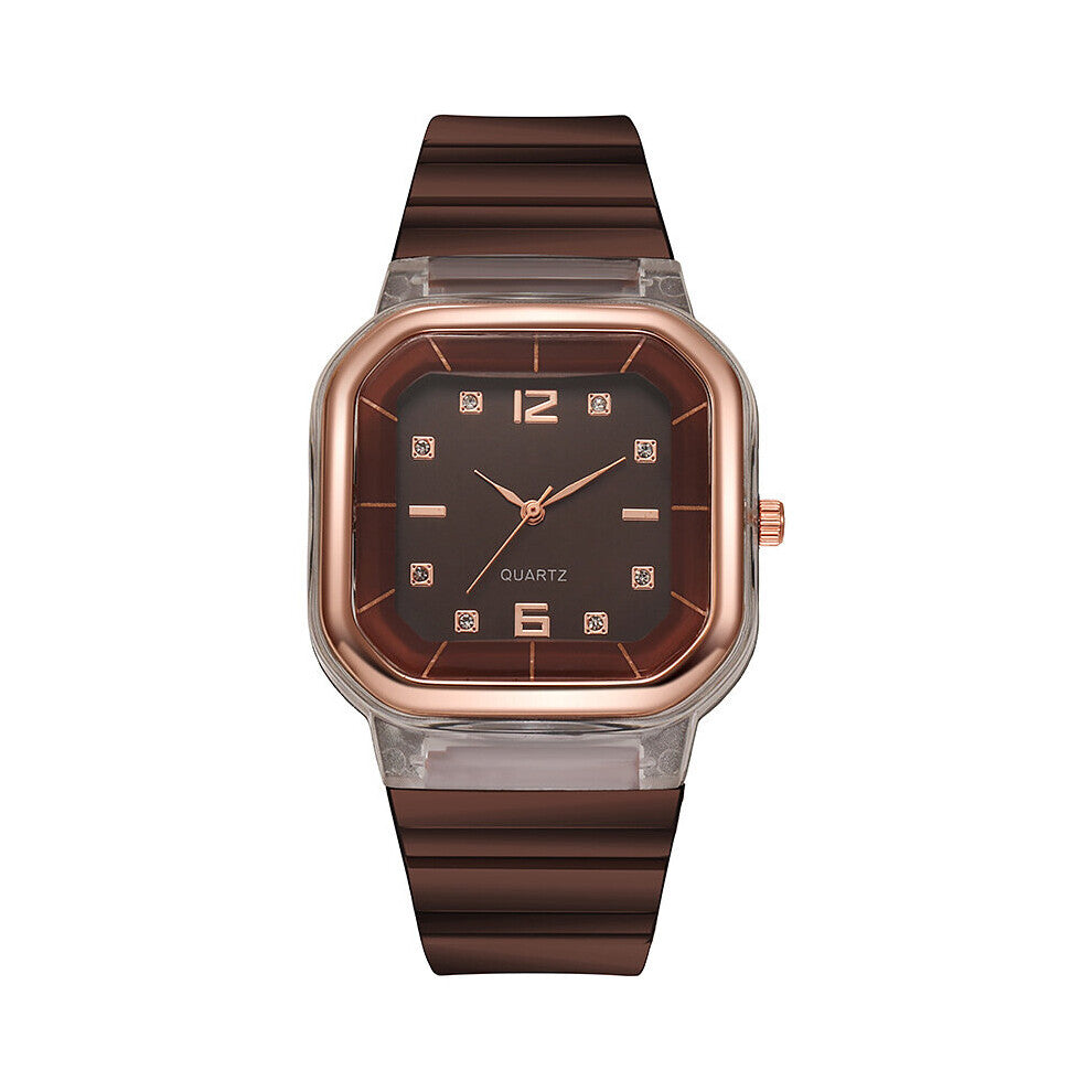 Women Colorful Silicone Jelly Quartz Watch Woman Casual Sports Wristwatch Ladies Dress Watch Relogio Clock