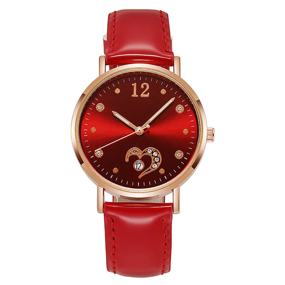 Luminous Watch for Women Watches Leather Strap Analog Quartz Temperament Ladies Watch relogio feminino ???? ???????