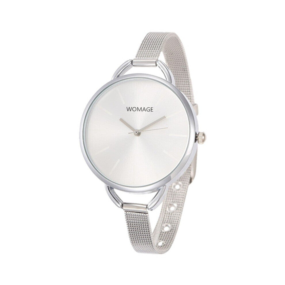 Women Dress Rose Watches Ladies Crystal Ring Bracelet Quartz Wristwatch 4PCS Set Box Relogio Feminino