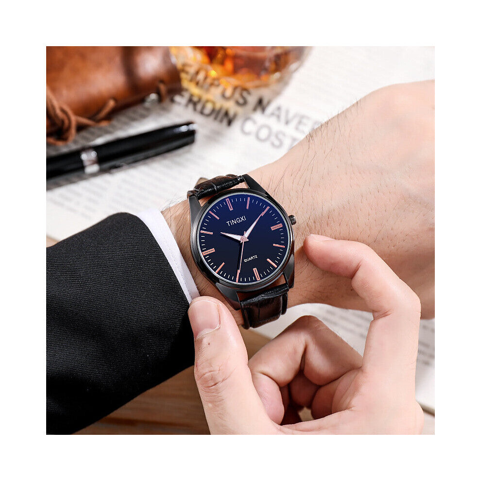 Men Watches Automaticos Date Watch for Men Casual Leather Clock Mens Army Sports Relojes Hombre
