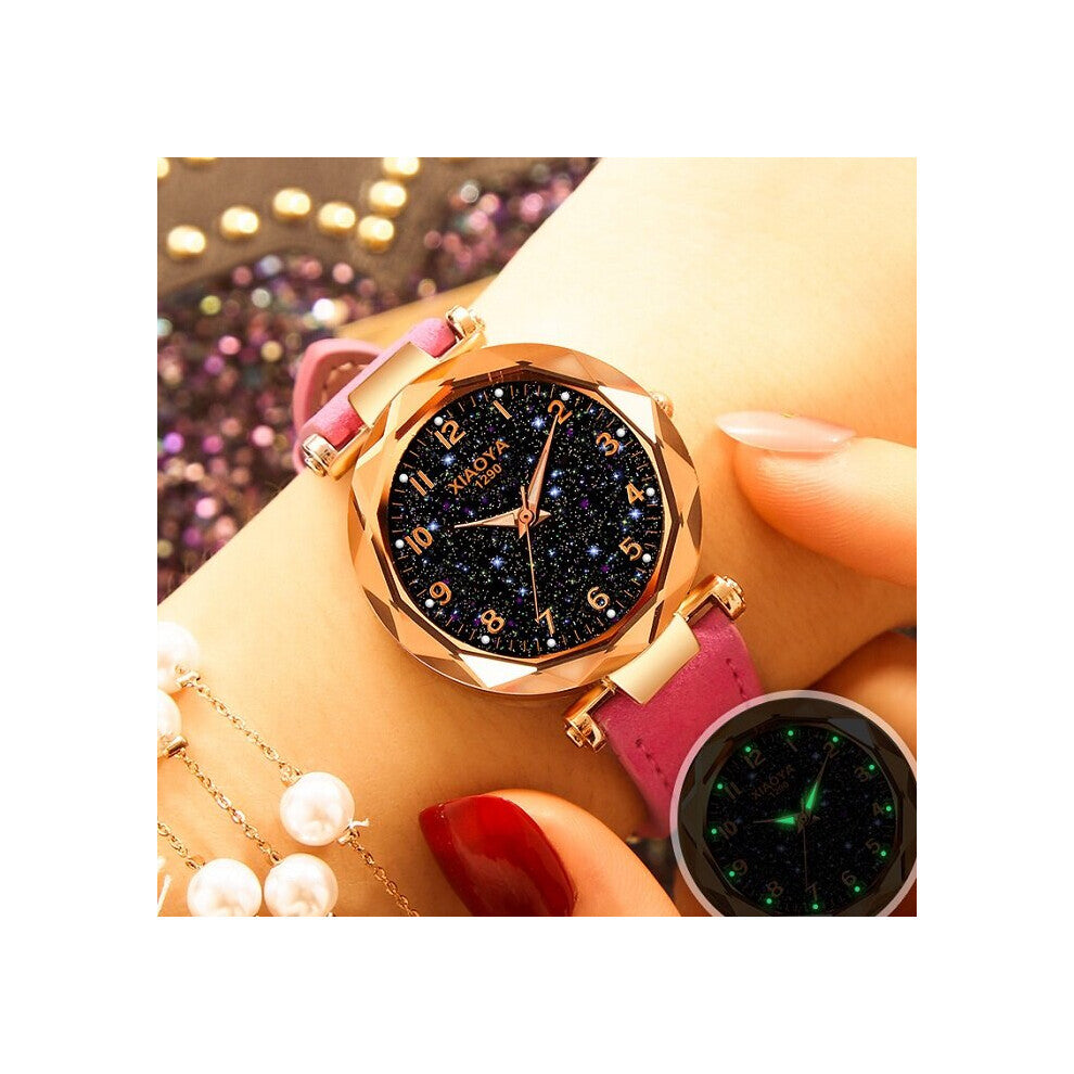 Starry Sky Watch Women Watches Xiaoya Women Watches Leather Band Quartz Watches Ladies Watches horloges vrouwen