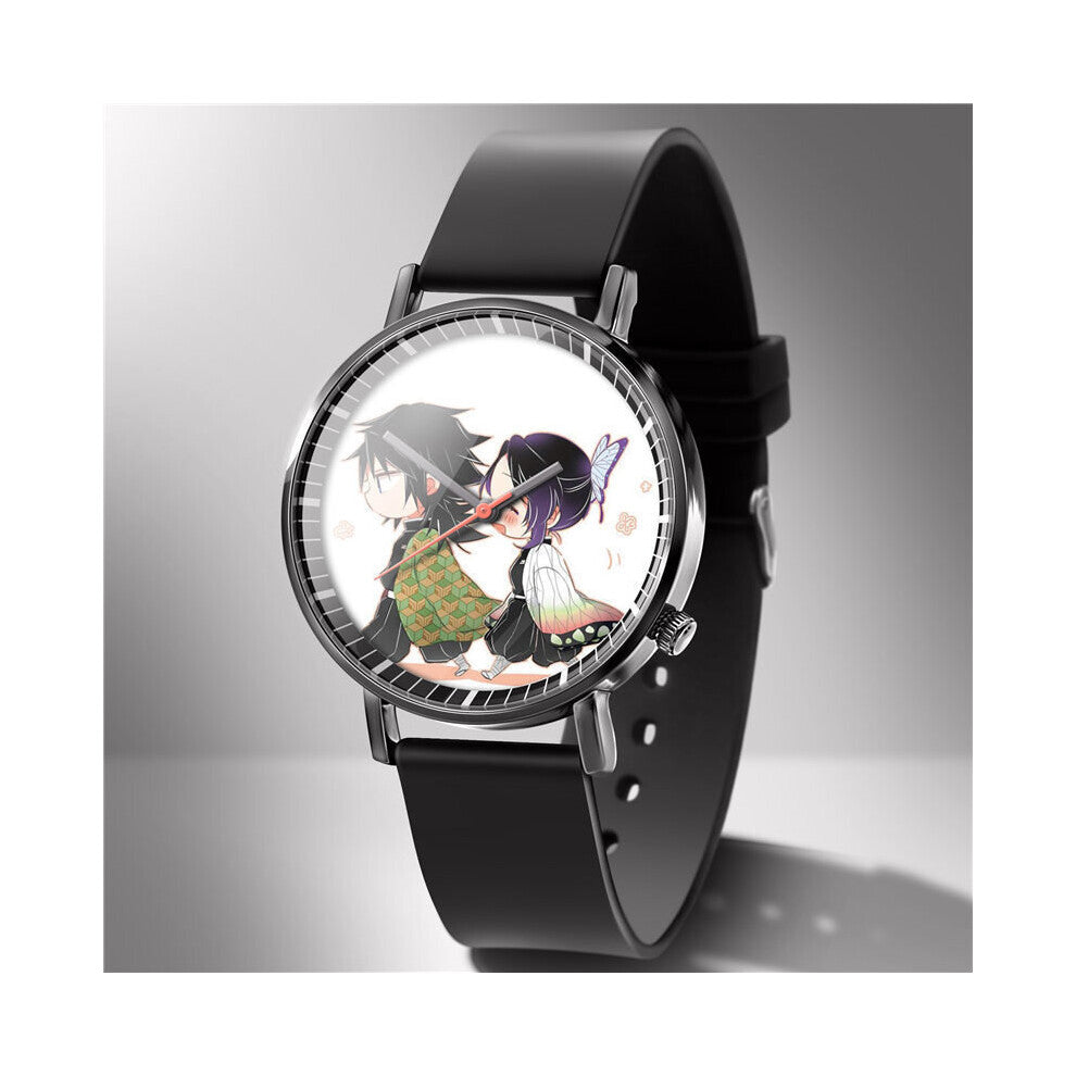 Anime Demon Slayer Kimetsu no Yaiba Wristwatch For Women Watch Watches Quartz Wristwatch Female Clock Brithday 04