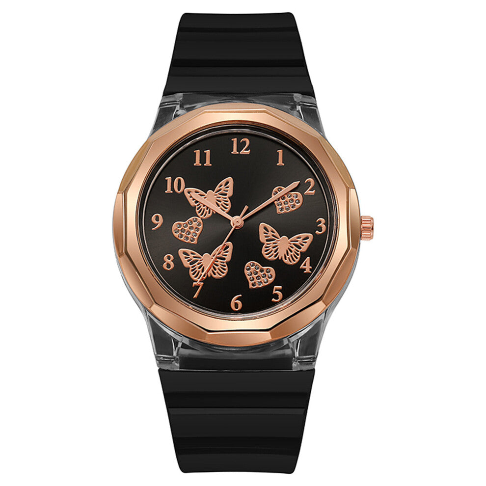 Women Watch Colorful Sport Jelly Silicone Strap Quartz Wristwatch Men Casual Wristwatch Couple Watches Creative