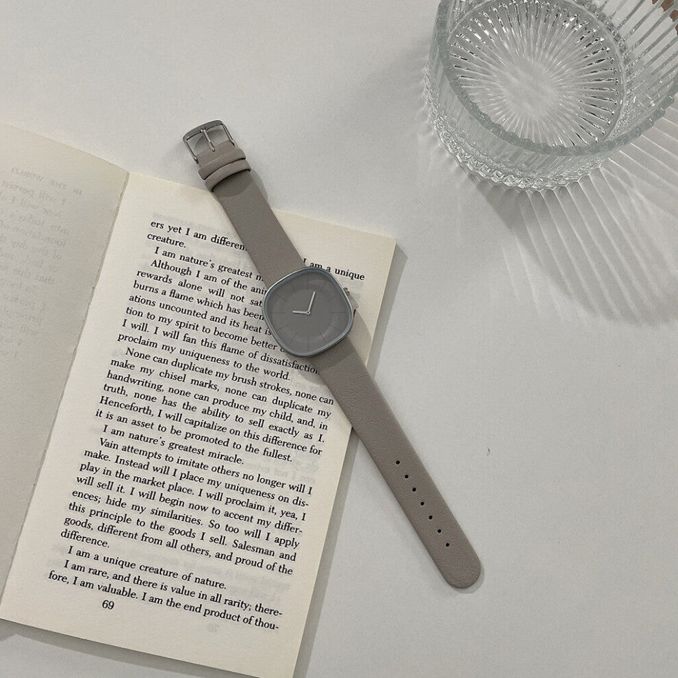 Women Watches Square Dail Ladies Watch Leather Watch Women Girls Female Quartz Wristwatches Montre Femme