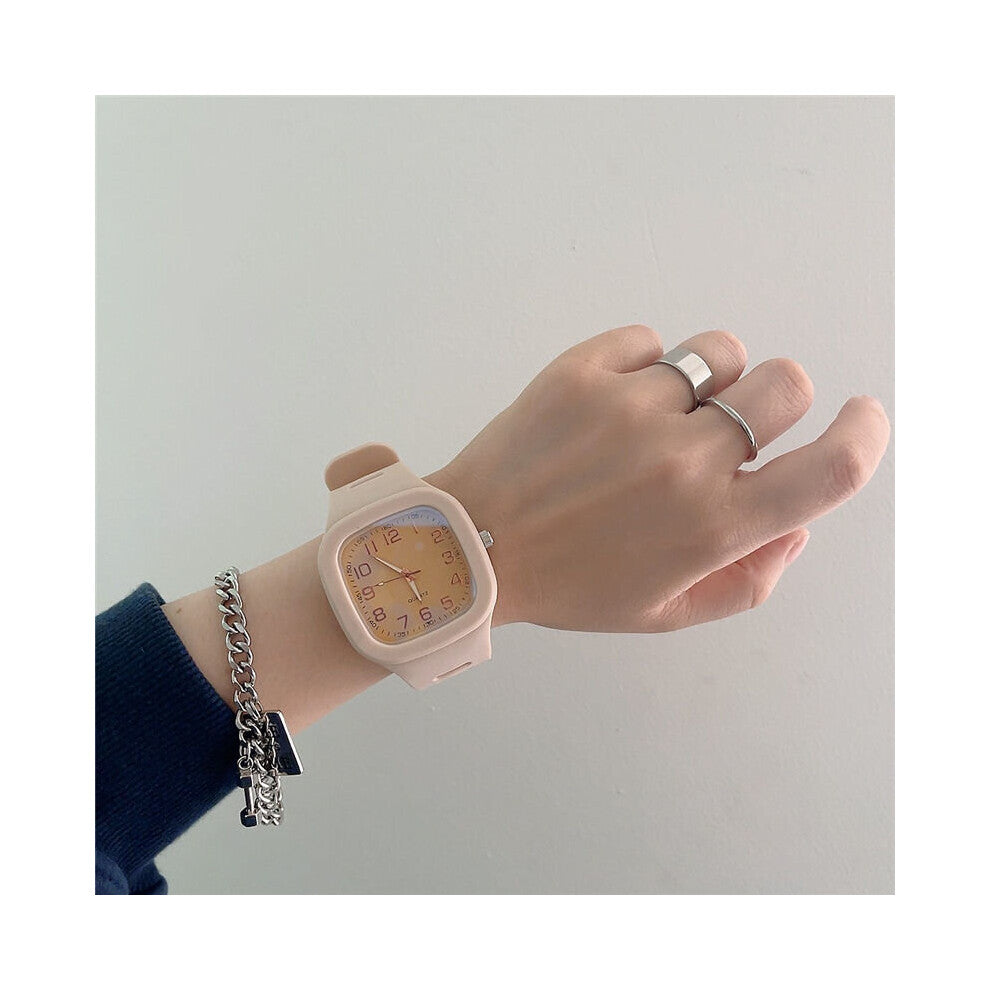 Watches Women Wristwatches Silicone Quartz Watches Gift Lady Watch Student Watch