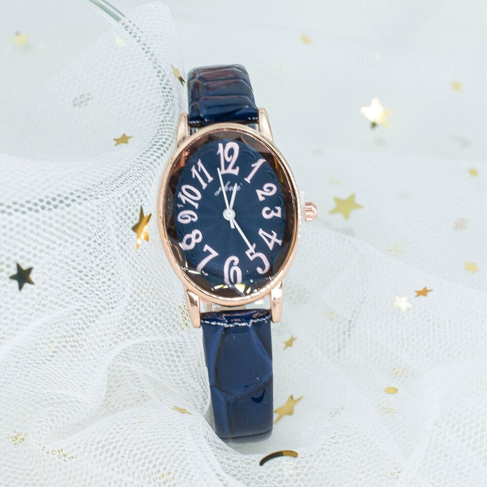 Women Watches Casual PU Leather Band Vintage Watches for Women Wristwatch Strap Wrist High Ladies Watch