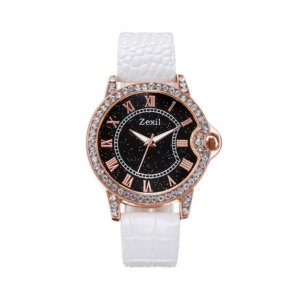 Women Sports Bracelet Quartz Watches For Ladies Leather Belt Watch Ladies Sports Dress Wrist Watch Clock Gift
