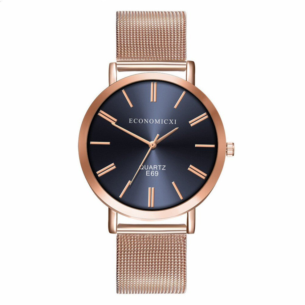 Minimalist Watch Women Ultra Thin Watches Women Business Stainless Steel Mesh Belt Quartz Watch Gift Clock