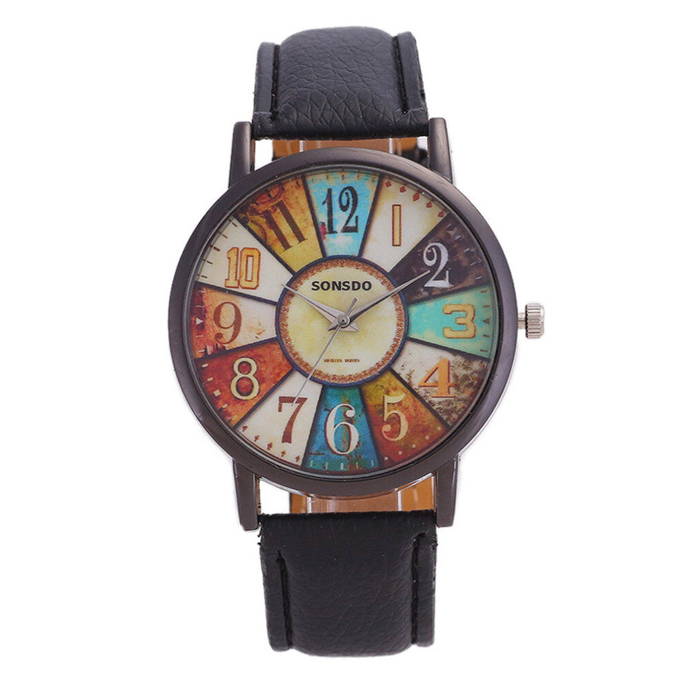 Watches For Women Clock Leather Strap Casual Wristwatch For Women With Relogio Feminino