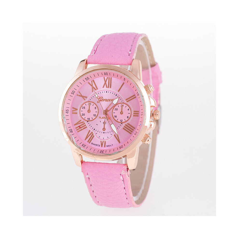 Casual Leather Bracelet Wrist Watch Women Ladies Watch Alloy Analog Quartz Watches relojes