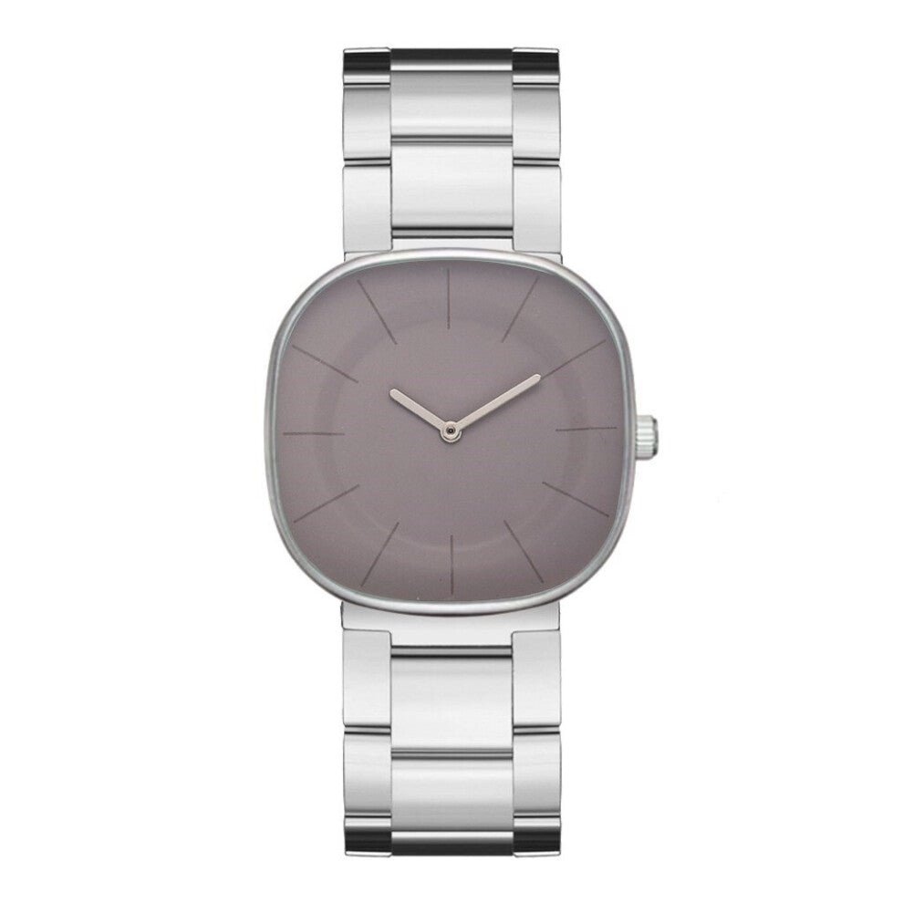 New?2022 Women Square Watches Top Ladies Quartz Wristwatch Classic Silver Femme Steel Band Clock?