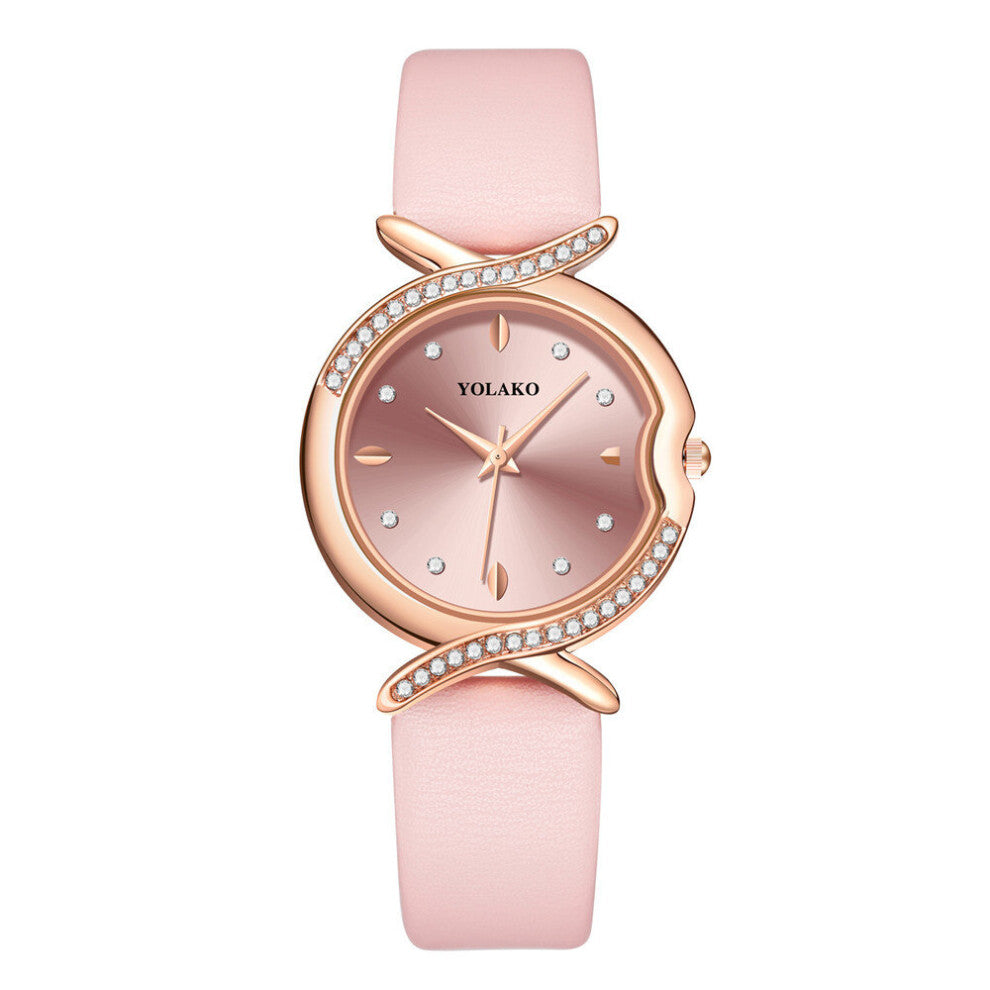 Arrive Women Dress Leather Belt Quartz Watches Women's Casual Watches Women Braclet Relogio Feminino