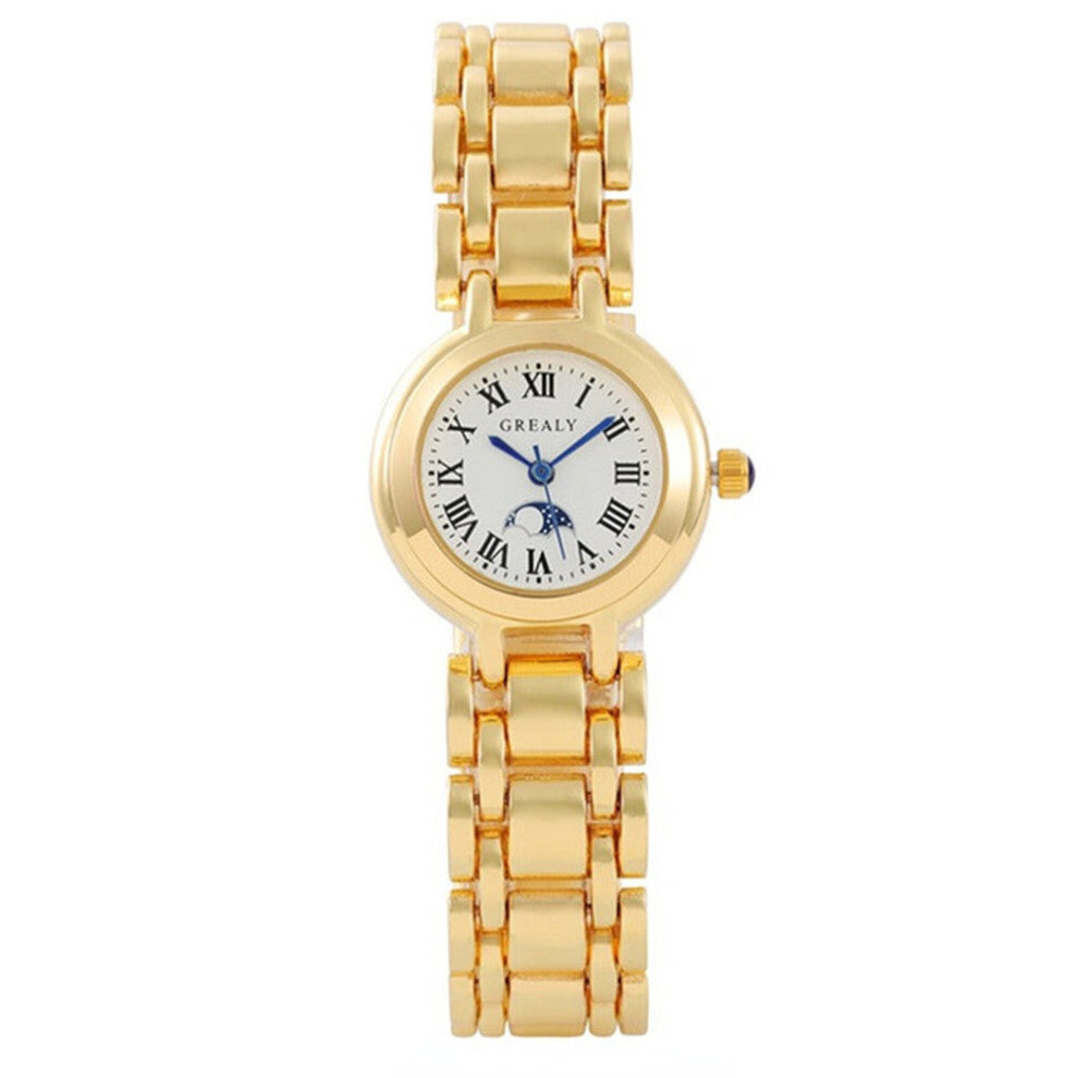 Women Watches Crystal With Waterproof Ladies Quartz Watch Stainless Steel Strap Madam Clock