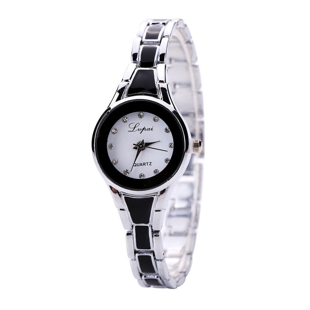Quartz Analog Watch for Women Diamond Point Resin Strap Bracelet Ladies Casual Wrist Watches montres femmes Wristwatch