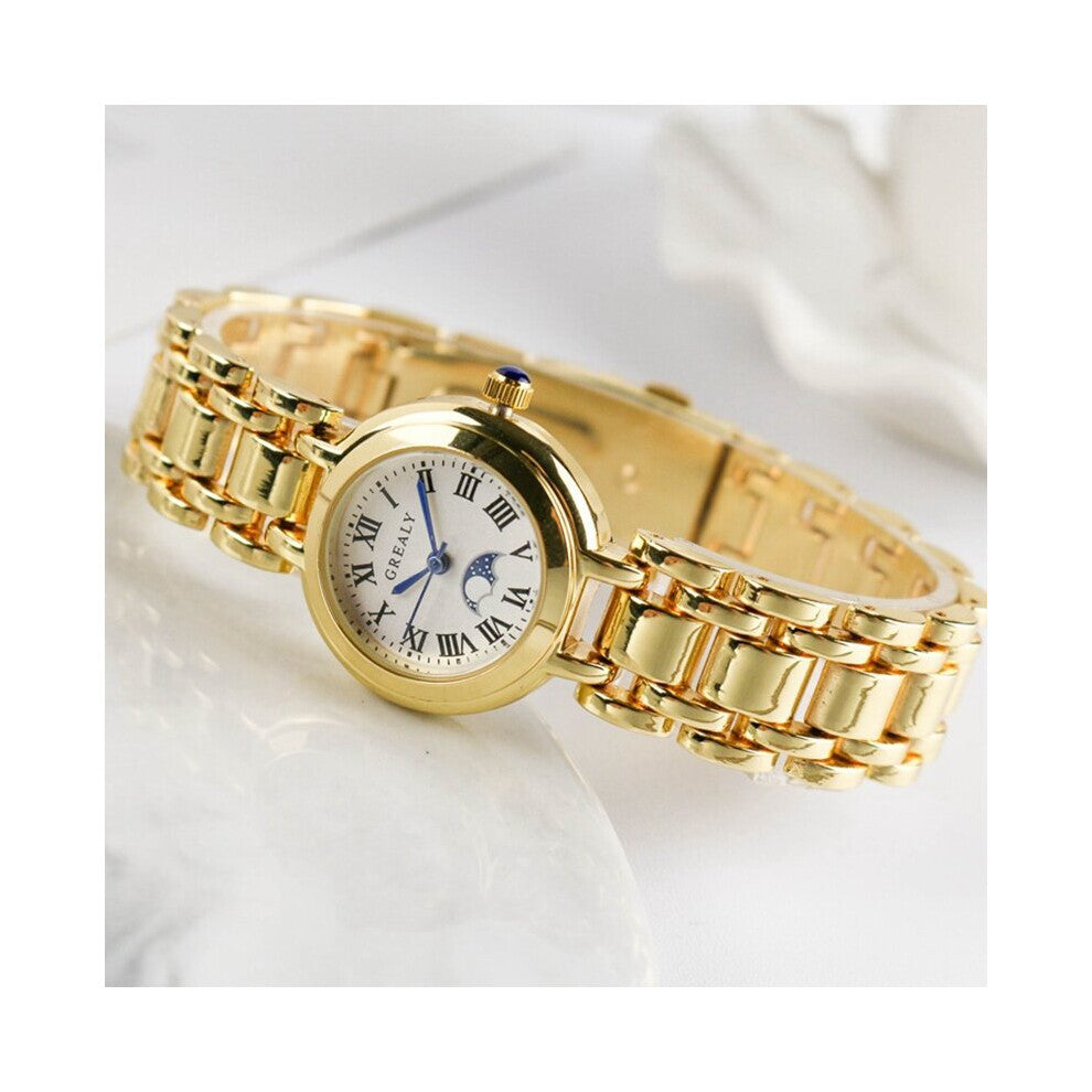 Women's Watches Ladies Quartz Wristwatch Femme Steel Band Clock Zegarek Damski