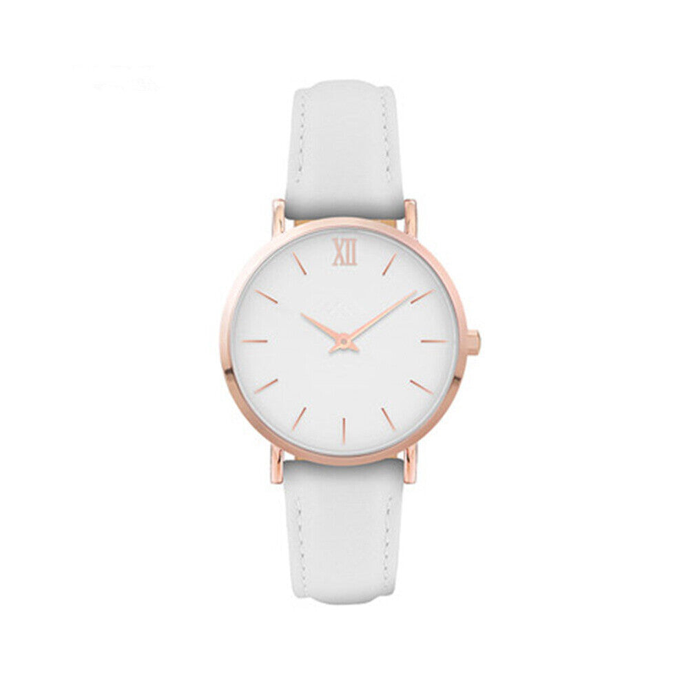 SimpleWomen Watches Ladies Casual Leather Business Quartz Watch Female Clock Basic