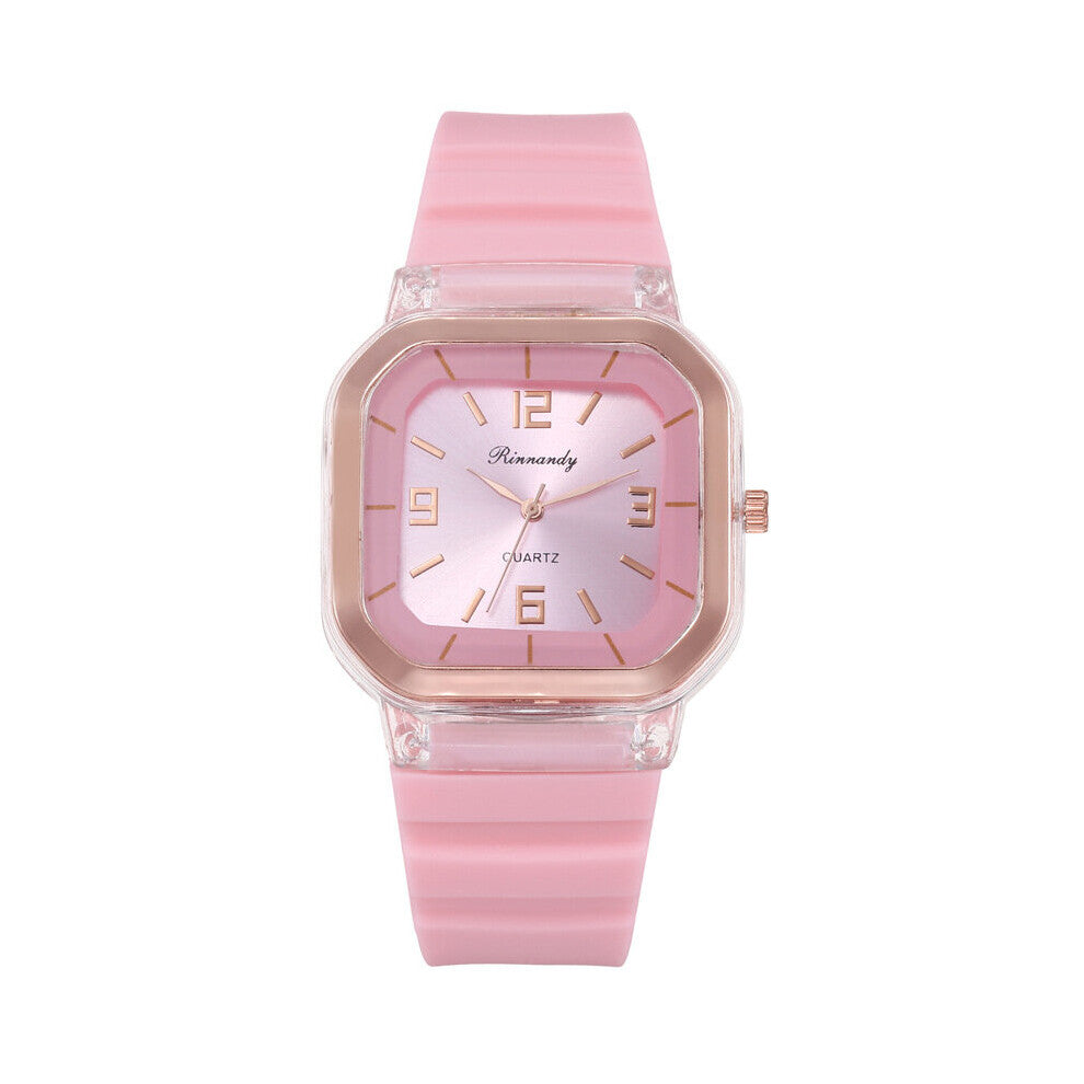 Women Watches Student Watch Silicone Strap Quartz Wristwatch For Girl Female Relogio Feminino Zegarki Clock