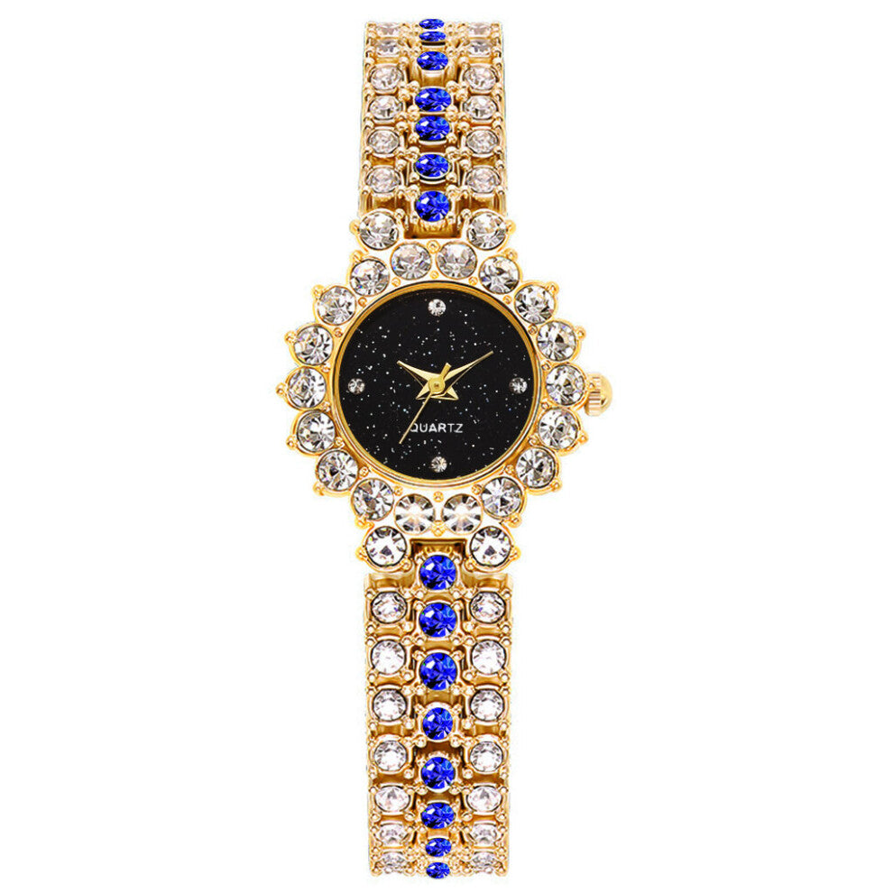 Diamond Women Watch Rhinestone Ladies Watches Rose Bracelet Clock Wrist Watches For Women Relogio Feminino