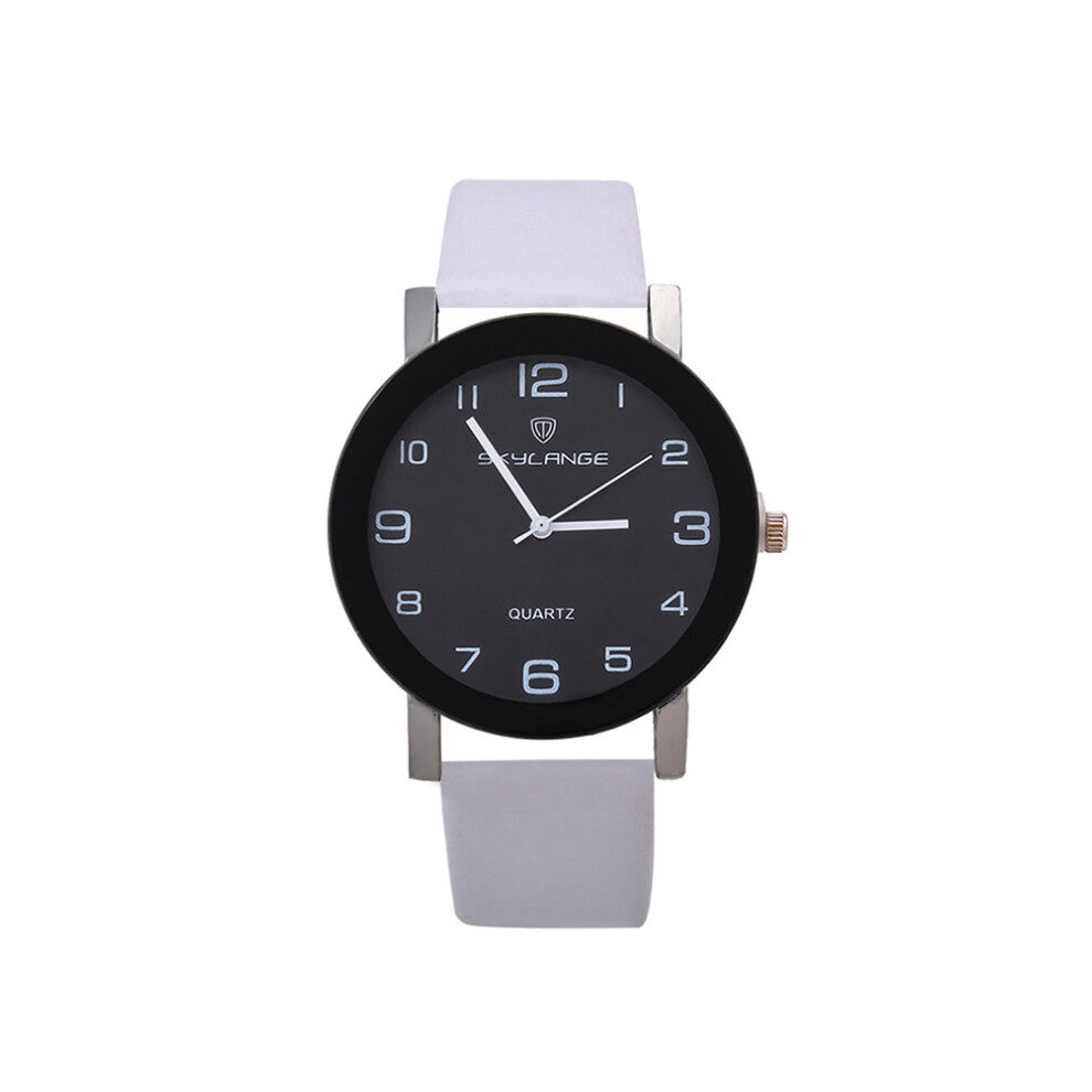 Women Watch Hot Leather Band Stainless Steel Analog Quartz Wristwatch Lady Female Casual Watches for Women