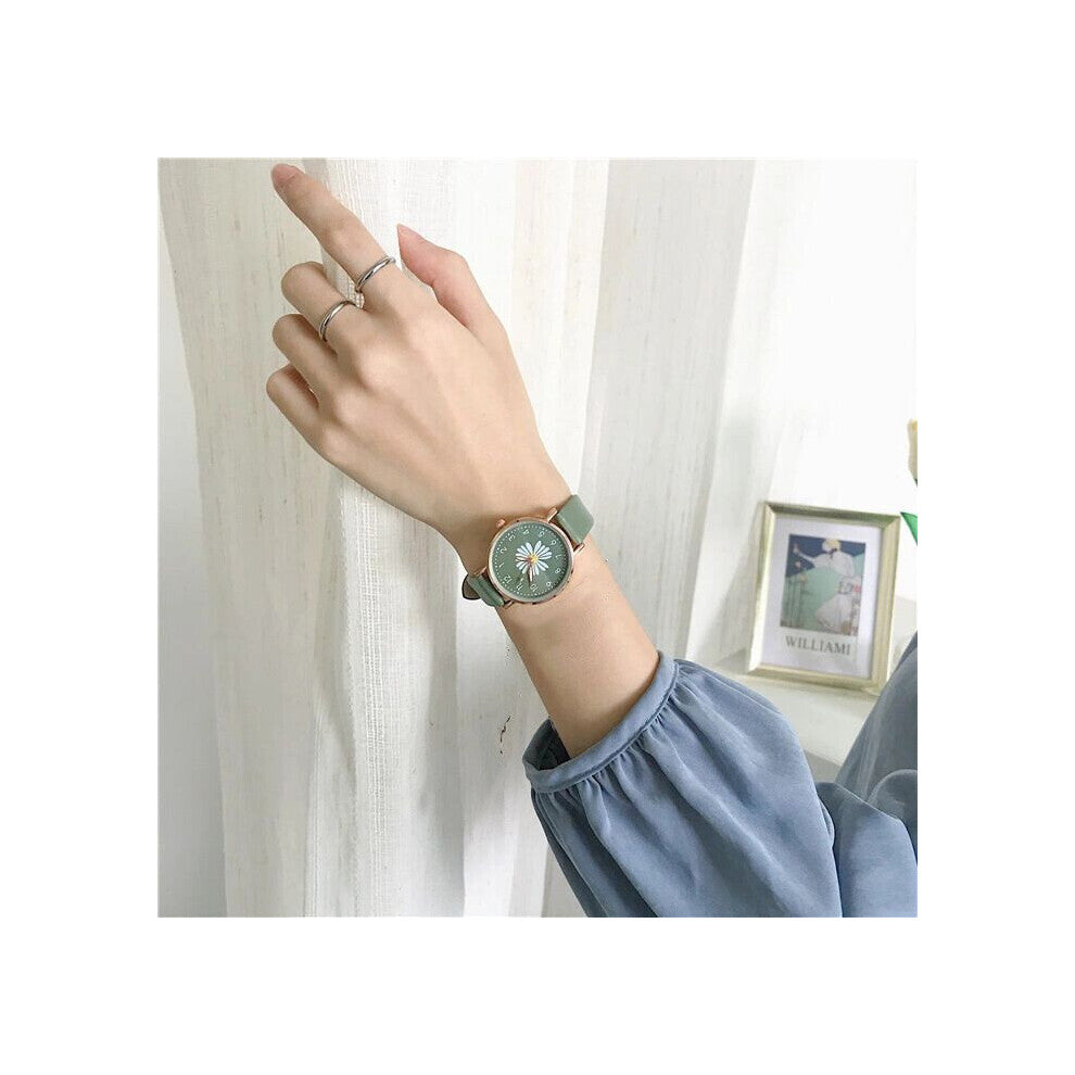 chrysanthemum women watch casual female watch temperament quartz watches for women