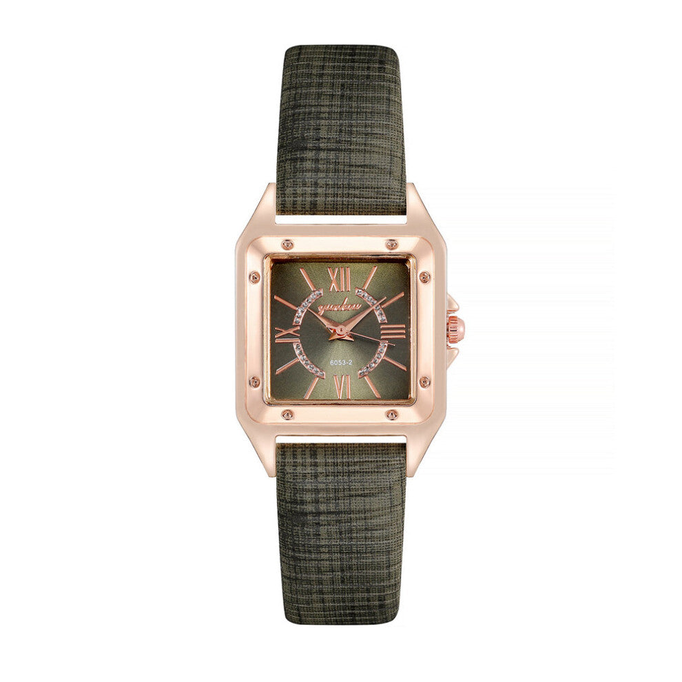 Women's Watches Casual Leather Quartz Square Watch For Women Ladies WristWatch relogio feminino